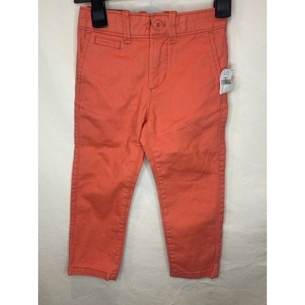 Baby GAP 3T Adjustable Waist Coral Jeans